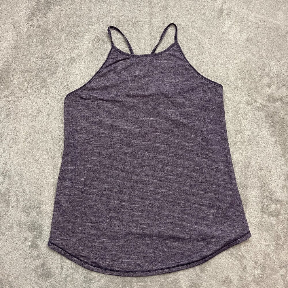 Lululemon Purple Tank Top Racerback Workout Athleisure Activewear Size 2